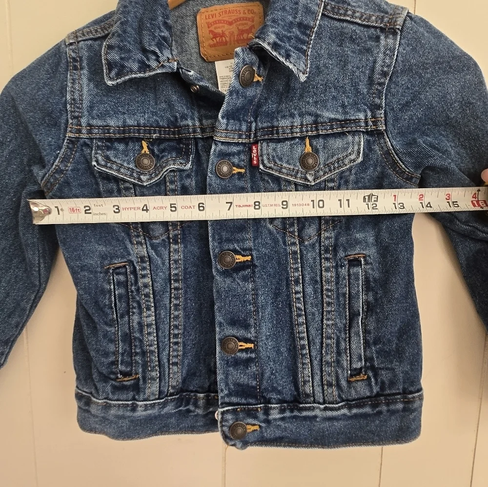 Levi's Denim Kids Trucker Jacket-Size 7R